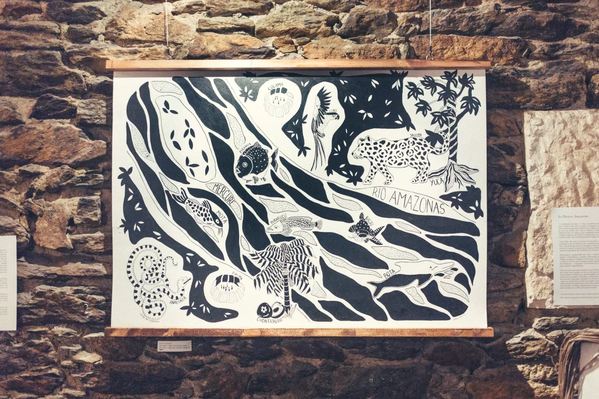 Claire Astigarraga - artiste plasticienne, sérigraphe, dessinatrice et navigatrice.