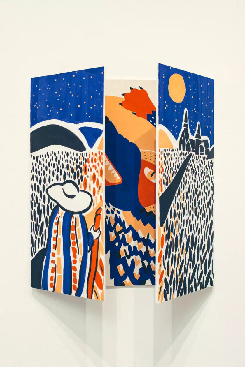 Claire Astigarraga - artiste plasticienne, sérigraphe, dessinatrice et navigatrice.