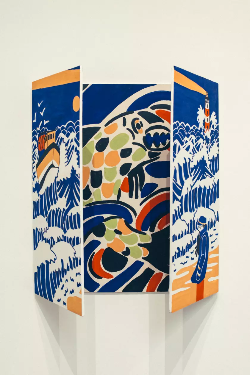 Claire Astigarraga - artiste plasticienne, sérigraphe, dessinatrice et navigatrice.