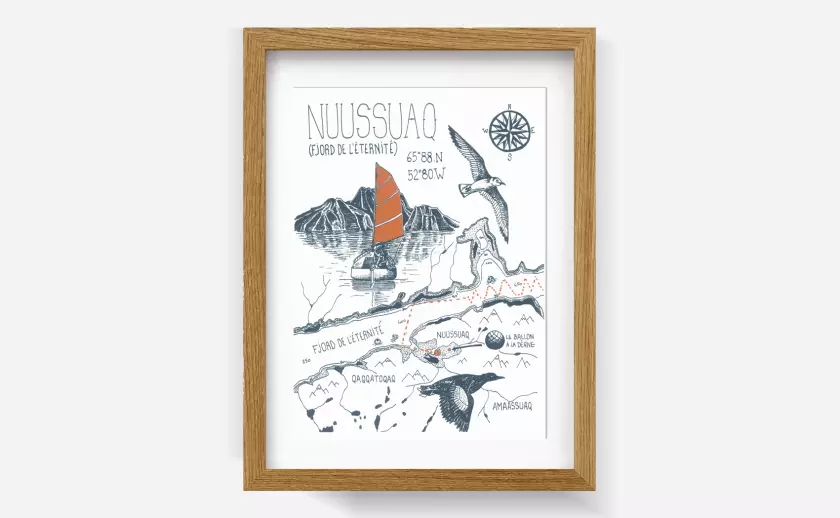 Claire Astigarraga - artiste plasticienne, sérigraphe, dessinatrice et navigatrice.