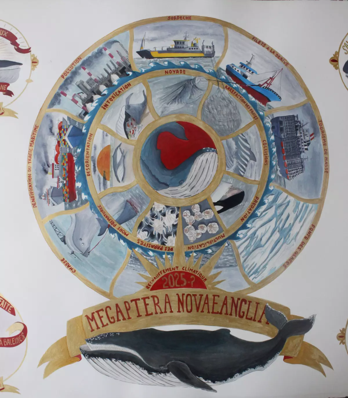 Claire Astigarraga - artiste plasticienne, sérigraphe, dessinatrice et navigatrice.