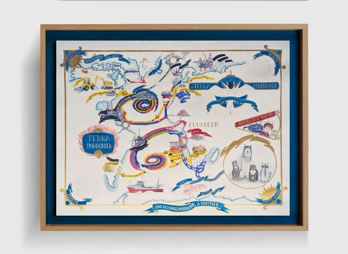 Claire Astigarraga - artiste plasticienne, sérigraphe, dessinatrice et navigatrice.