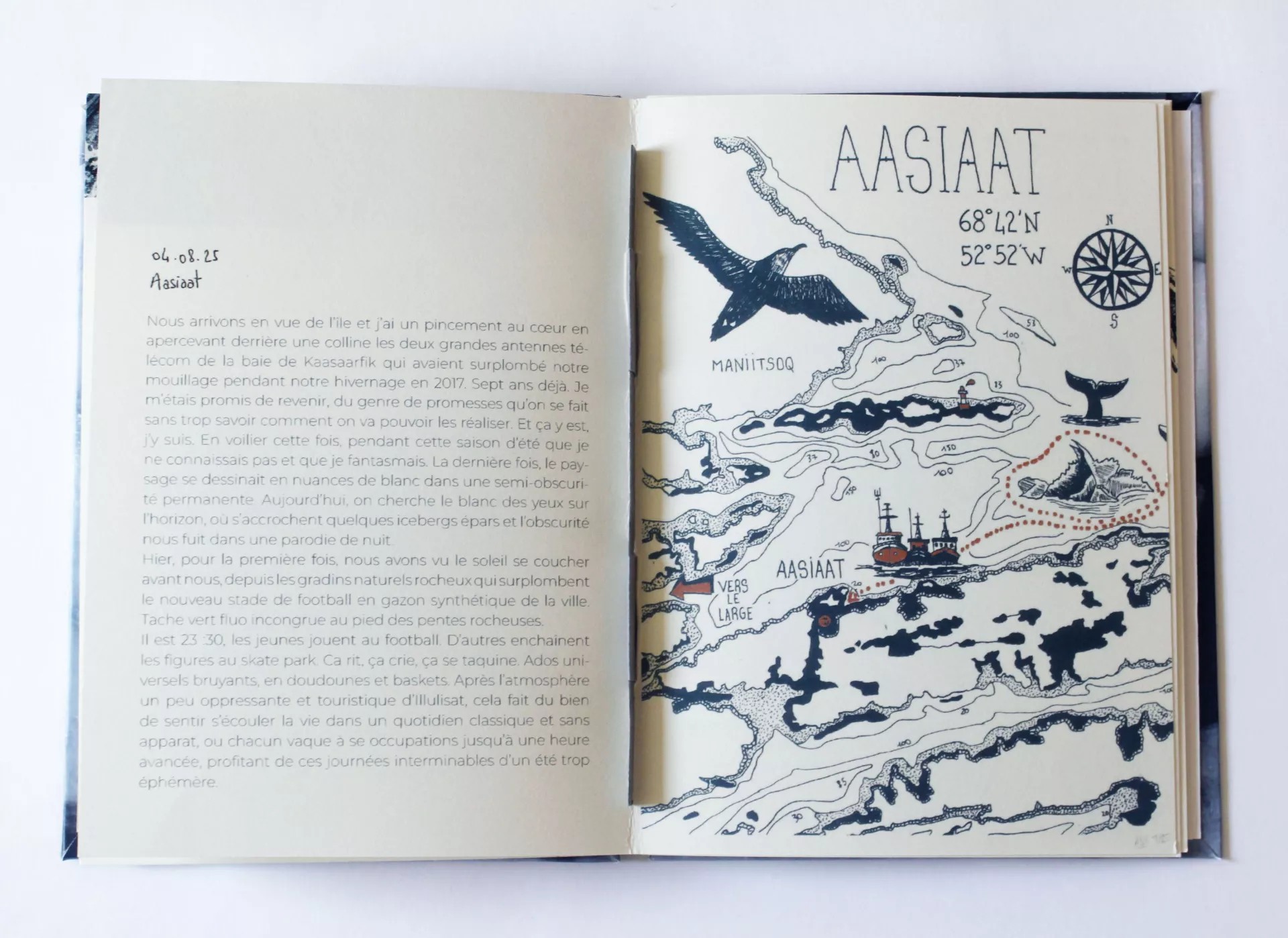 Claire Astigarraga - artiste plasticienne, sérigraphe, dessinatrice et navigatrice.