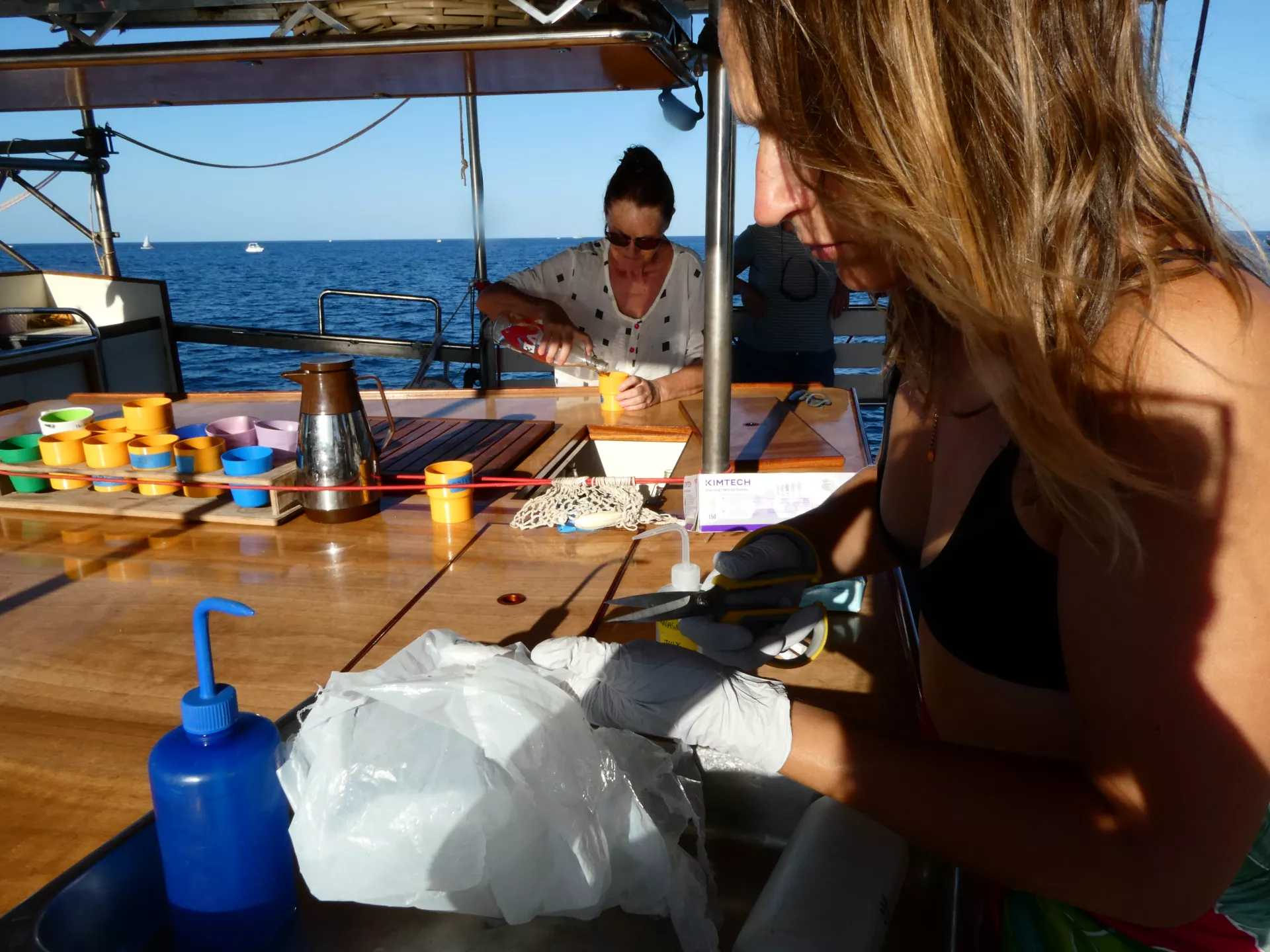 Claire Astigarraga - artiste plasticienne, sérigraphe, dessinatrice et navigatrice.