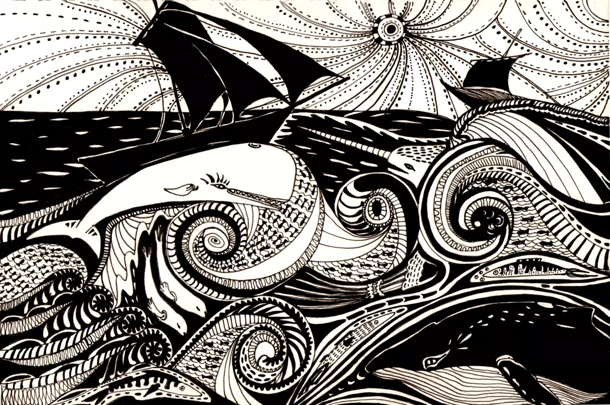 Claire Astigarraga - artiste plasticienne, sérigraphe, dessinatrice et navigatrice.