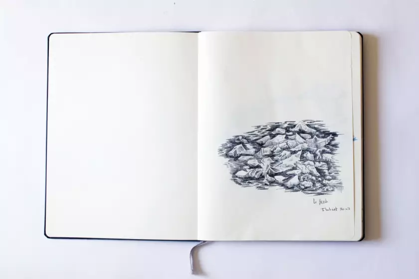 Claire Astigarraga - artiste plasticienne, sérigraphe, dessinatrice et navigatrice.