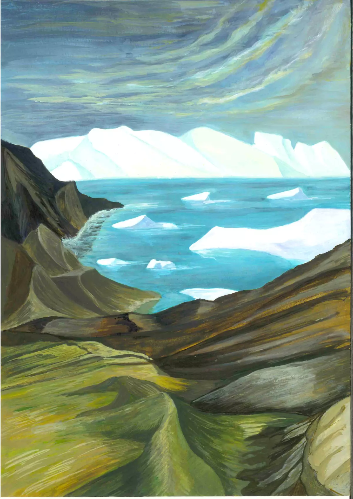 Claire Astigarraga - artiste plasticienne, sérigraphe, dessinatrice et navigatrice.