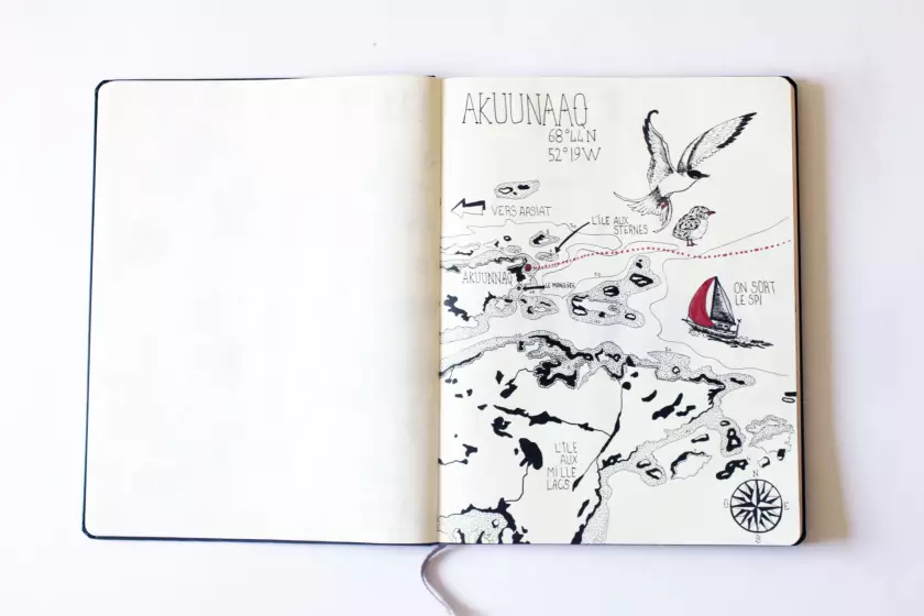 Claire Astigarraga - artiste plasticienne, sérigraphe, dessinatrice et navigatrice.